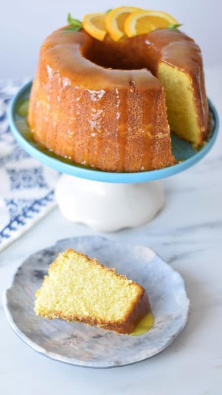 como fazer bolo de laranja de liquidificador